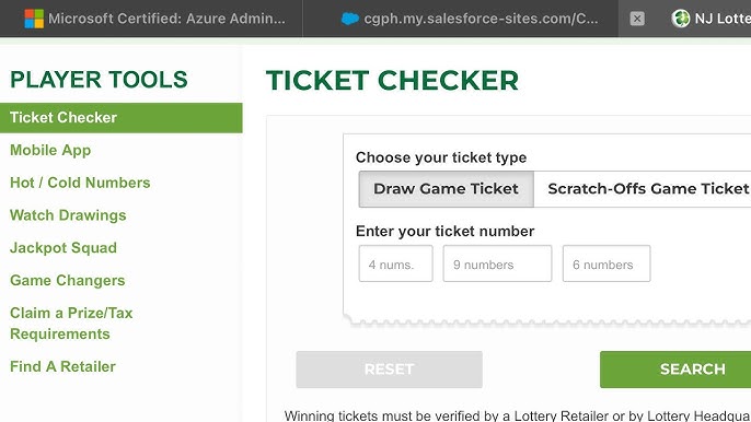 NJ Lottery Ticket Checker, Verify Your Winnings on Nice88